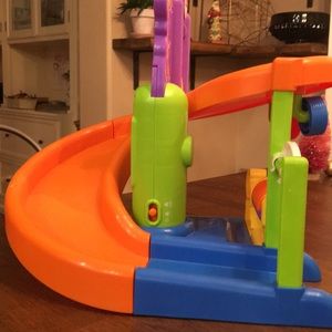 fisher price race car track